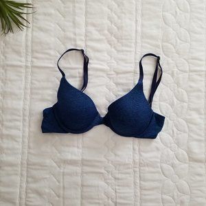 Victoria's Secret Uplift Semi Demi Deep Blue (32A)